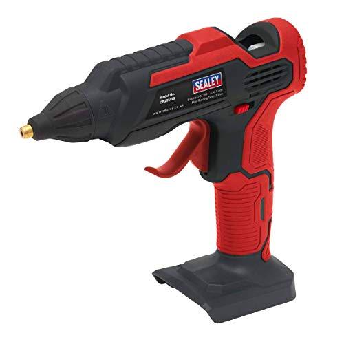 Sealey CP20VGG Pistola de Pegamento inalámbrica de 20 V
