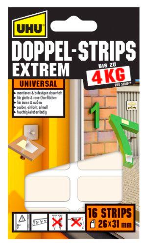Uhu 45450 - Cinta adhesiva de doble cara