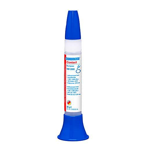 WEICON Contact VM 2000 Adhesivo cianoacrilato 30g, Para metales de todo tipo