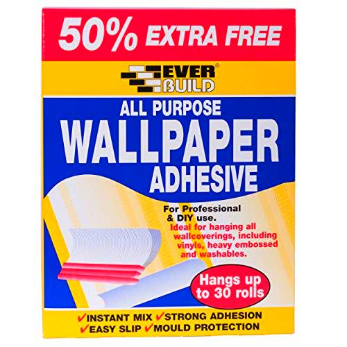 Everbuild PASTE20 - Papel pintado pasta multiusos 30 m
