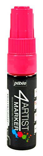 PEBEO 580237 4 Artista marcadores, Metal, Color Rosa