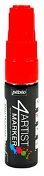 PEBEO 580207 4 Artista marcadores, Metal, Rojo