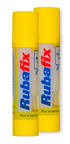 Rubafix 876000 - Pegamento en barra (2 unidades, 10 g)