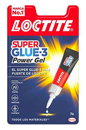 Loctite Super Glue-3 Power Flex, gel adhesivo flexible y resistente