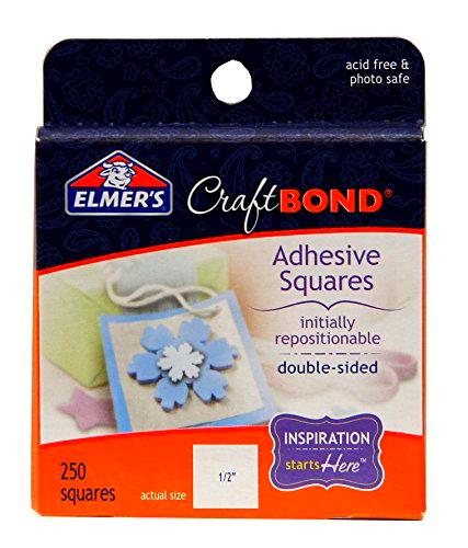 Elmers/X-Acto Elmer's CraftBond(R) - Cuadrados Adhesivos (12,7 x 1,27 cm