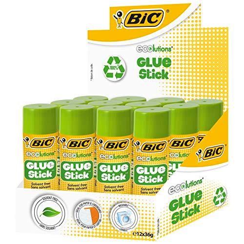 Klej ECOlutions Glue Stic 36g display 12 sztuk