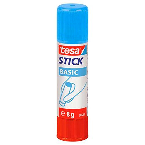 TESA BASIC Stick - Goma (Color blanco, 8 g, 1 pieza(s))
