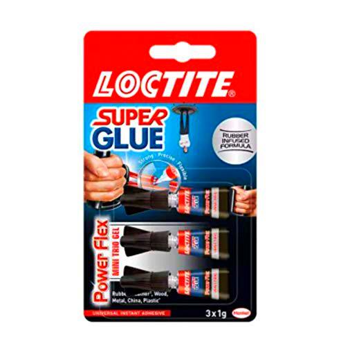 Potencia Loctite Flex Mini Trio pegamento ESTUPENDO Gel