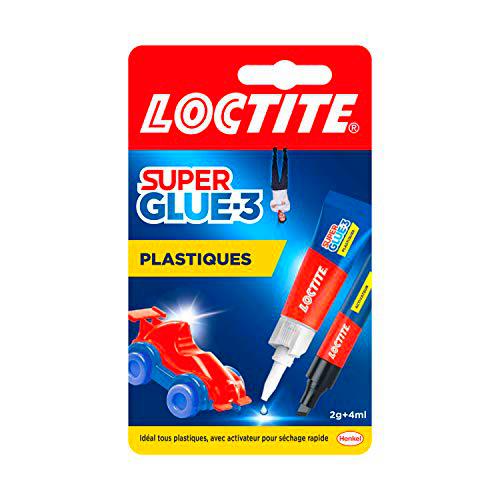Loctite 1601764 - Tubo de Super Glue-3 plástico especial 2 g pen + 4 ml