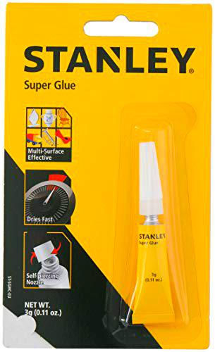 Stanley Single Use-3 gr Super Glue-Multipurpose (3 g)