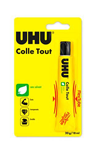 UHU Alleskleber FLEX + CLEAN, lösemittelfrei, 20 g