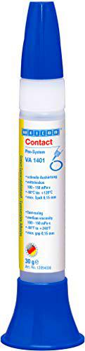 WEICON Contact VA 1401 - Adhesivo cianoacrilato 30g para goma