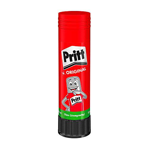 Pritt Stick, pegamento en barra, barra adhesiva, pegamento infantil seguro para niños, 1 x 43 g