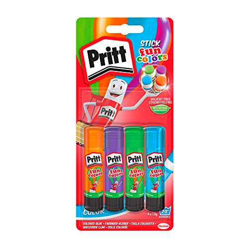 Pritt Stick Rainbow - Barra adhesiva de colores arco iris