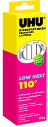 UHU Klebepatrone LT 110, Oval, 125 g, Transparent