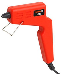 Meister HP 10 - Pistola de encolar (10W, 230V), color: rojo