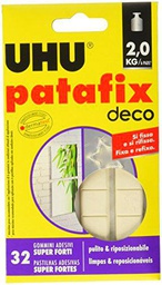 UHU 237698 patafix, pack de 32 piezas