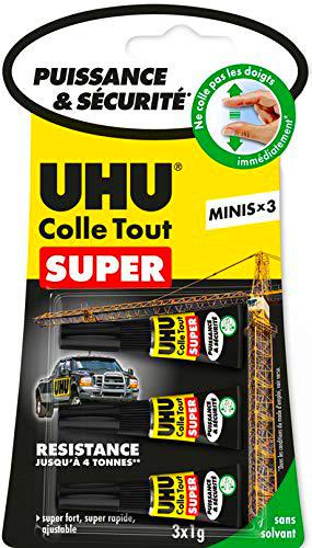 UHU - Pegamento sin disolventes, potencia y seguridad