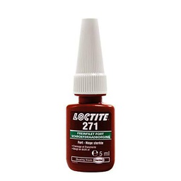 Loctite 1831703 Agent de Bloqueo 587182, Alto, 5 ml, Color Rojo