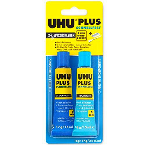 UHU UH45700, Goma (Multicolor, Cerámica, Concreto, Fibra de vidrio