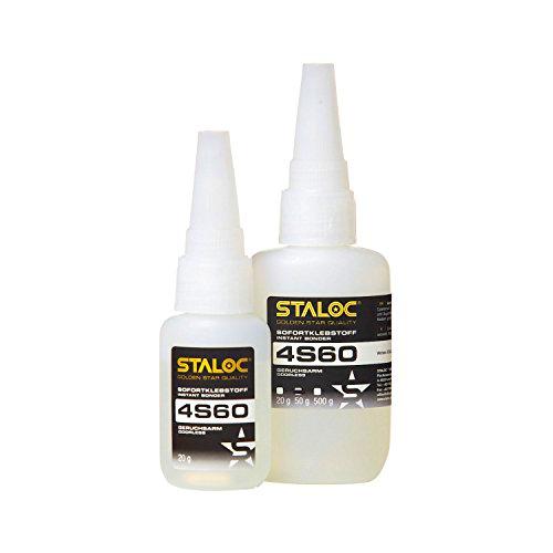 STALOC 4S60 - Pegamento instantáneo (inodoro, 50 g)