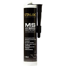 Staloc® Adhesivo Premium &amp; Sellador MS Hybrid - Gris Universal para innumerables adhesiones 290 ml