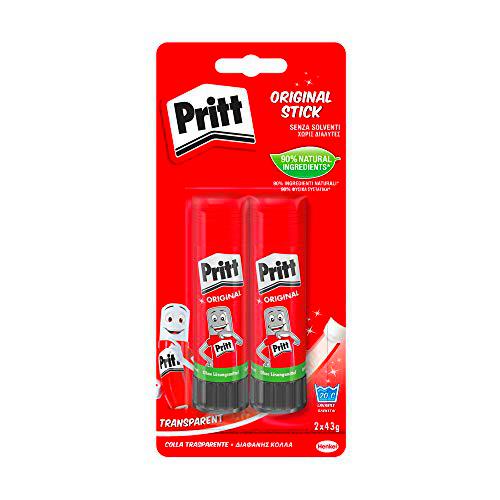 Pritt - Pegamento Stick, 2 x 43g