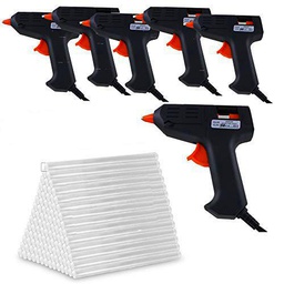 Glue Gun - 6 pistolas de pegamento y juego de recambios
