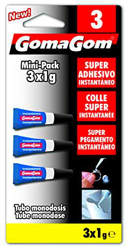 Gomagom No.3 Súper Adhesivo Instantáneo monodosis 1g (3)