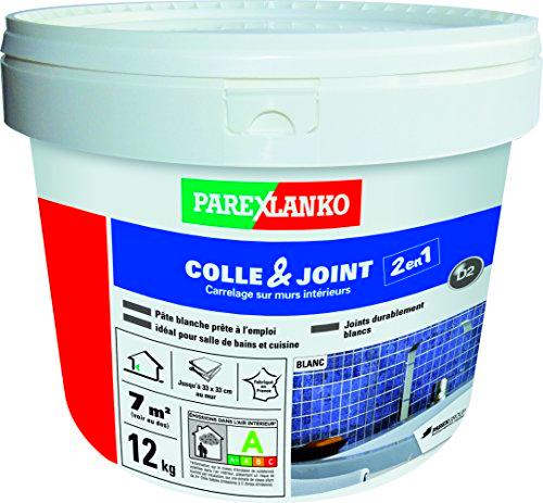 ParexGroup LA3137-3137 Colle &amp; Joint pegar 12 kg Blanca