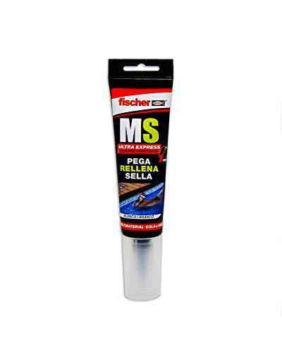fischer 519030 polímero express blanco, 80 ml