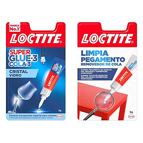 Loctite Super Glue-3 Cristal, Adhesivo Para Cristal Resistente Al Agua