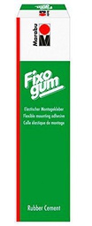 Marabu 125 g Fixogum Cemento Tubo de Goma, Transparente