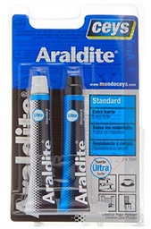 CEYS CE510107 Adhesivo araldit standard blister grande, Azul, 0