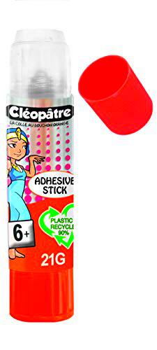 BA21AD Cléostick - Barra de pegamento transparente (21 g)
