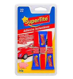 Supertite Adhesivo Instantáneo, 3 unidades 3g