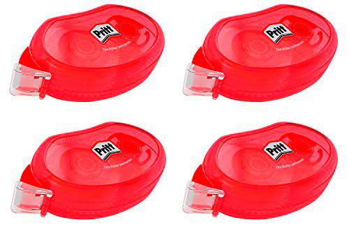 Pritt 9H ZCGPB4X - Rollo de cinta adhesiva compacta permanente (10 m