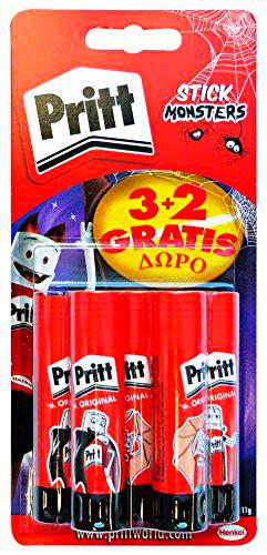 Pritt Juego 12 Pegamento Stick 11 gr. * 5 Unidades. - Papelería