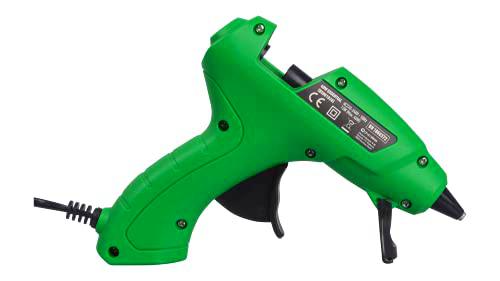 Pistola de Encolar SALKI - Aplicador de Silicona Caliente con Soporte y Sistema de Comfort