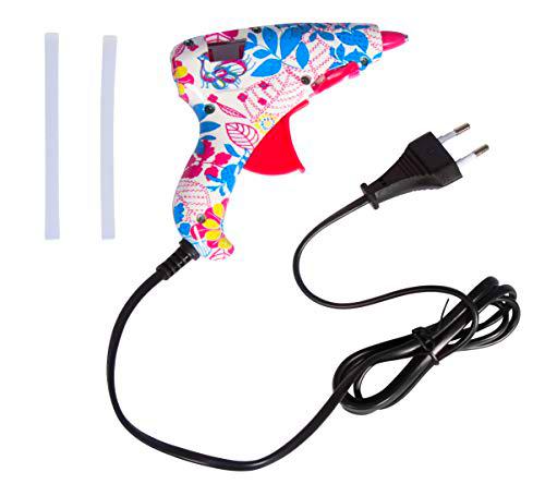 Rayher Flower Power-Mini Pistola termofusible, Multicolor