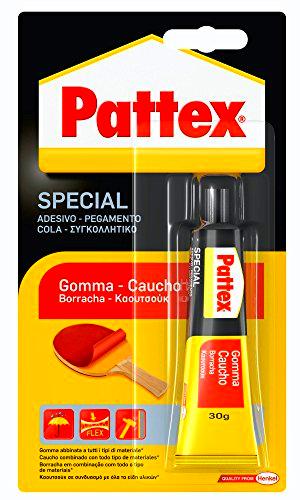 Pattex 1479389 Pegamento para caucho con alta flexibilidad y larga duración
