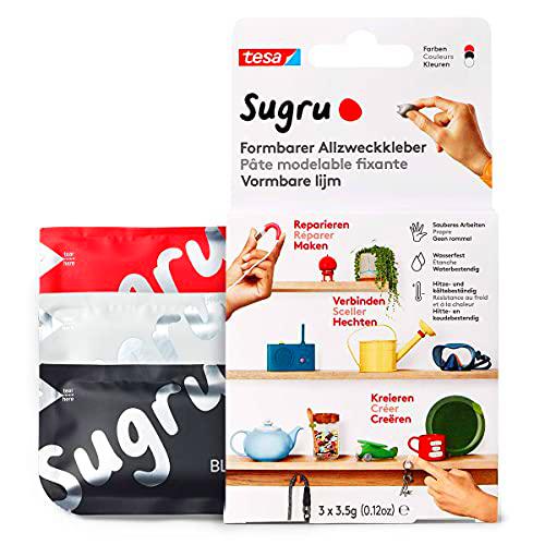 Sugru by tesa - Pegamento Multiusos Moldeable - Masilla Adhesiva Versátil