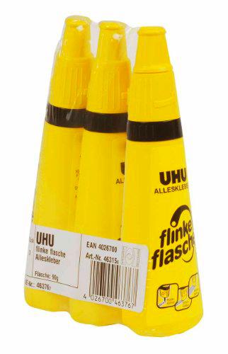 UHU 46376 - 3 uh45050 League Botella, 90 g