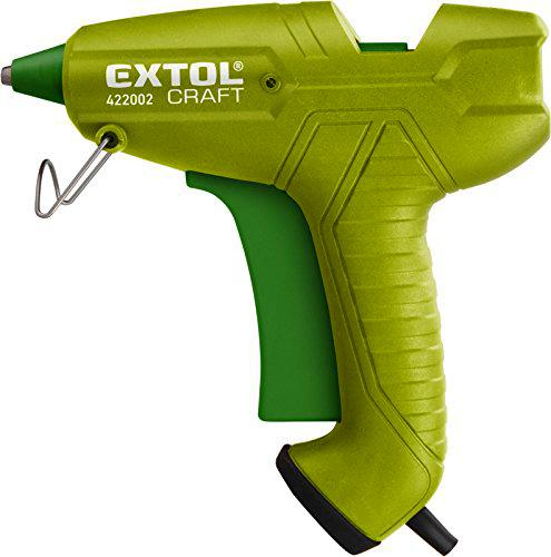 Extol Craft Pistola termofusible, 65 W, 200 grados Celcius