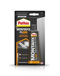 Pattex PL600, adhesivo de montaje profesional universal