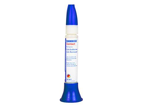 WEICON Eliminador de CA, 30 ml, disuelve y elimina todo tipo de pegamento instantáneo.