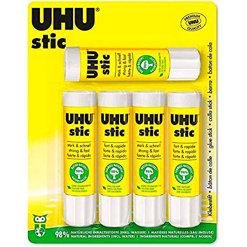 UHU Stic-Barra de pegamento sostenible. Pegado fuerte