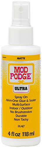 Mod Podge Pegamento para Manualidades a Cuadros, 4 onzas, 118 ml