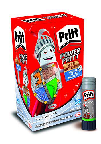 Power Pritt -Pack de 15 barras de pegamento universal, 19.5 gr