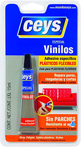 Ceys - Adhesivo especial plástivos flexibles - Pegamento para vinilos